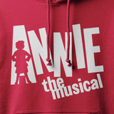 Annie Cast Hoodie logo (Fire Red)