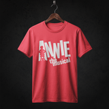 Annie Cast T-Shirt front (Red)