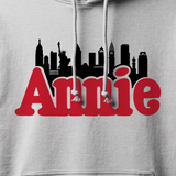 Annie Cast Hoodie logo (Heather Grey)