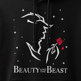 Beauty and the Beast Cast Hoodie logo (Black)
