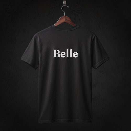 Beauty and the Beast Cast T-Shirt back (Black)