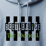 Beetlejuice Cast Hoodie logo (Sky Blue)