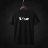 Beetlejuice Cast T-Shirt back (Black)
