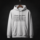 Choreographer Definition Hoodie front (White)