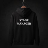 Stage Manager Hoodie back (Black)