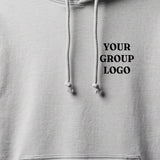 Wardrobe Hoodie logo (White)