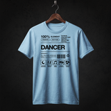 Dancer T-Shirt front (Sky Blue)
