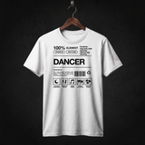 Dancer T-Shirt front (White)