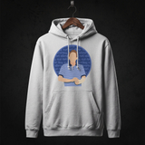 Dear Evan Hansen Cast Hoodie front (Heather Grey)