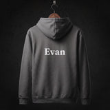 Dear Evan Hansen Cast Hoodie back (Charcoal)