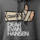 Dear Evan Hansen Cast Hoodie logo (Charcoal)