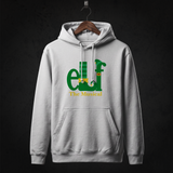 Elf Cast Hoodie front (Heather Grey)