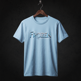 Frozen Cast T-Shirt front (Sky Blue)