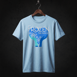 Frozen Cast T-Shirt front (Sky Blue)