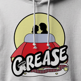 Grease Cast Hoodie logo (Heather Grey)