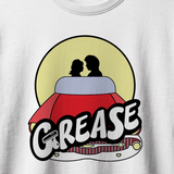Grease Cast T-Shirt logo (White)