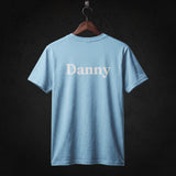 Grease Cast T-Shirt back (Sky Blue)