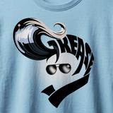 Grease Cast T-Shirt logo (Sky Blue)