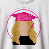 Legally Blonde Cast T-Shirt logo (White)