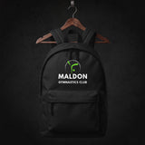Maldon Gymnastics backpack front