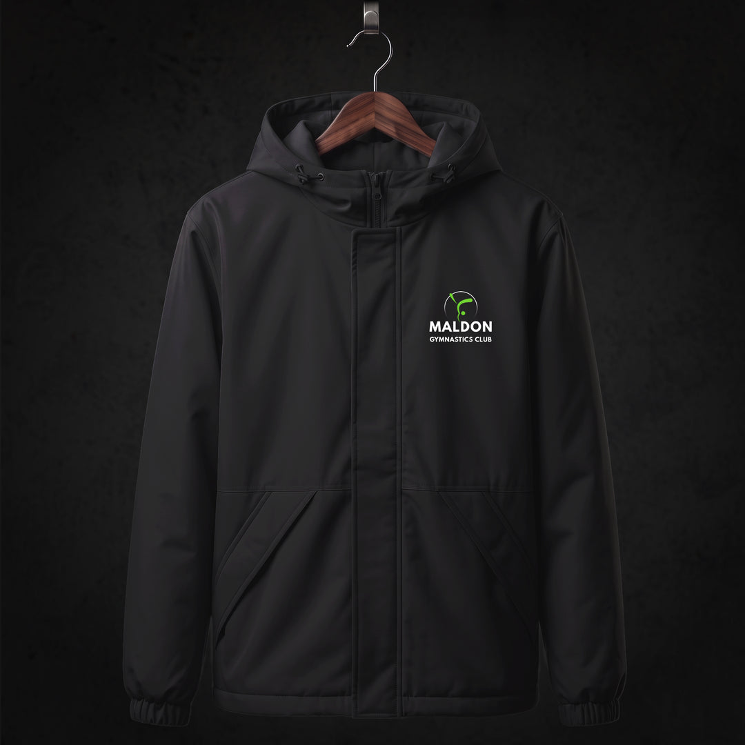 Winter Coat - Adult Black/Grey
