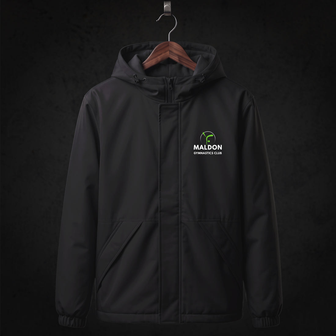 Winter Coat - Kids Black/Grey