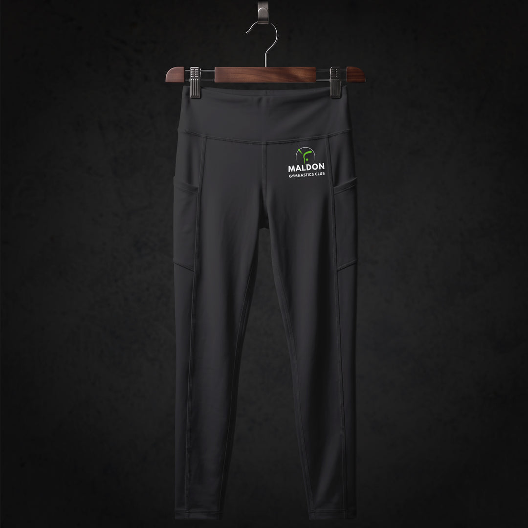 Adult TriDri recycled performance leggings - Printed Logo