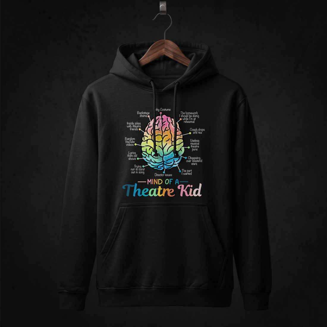 Mind of a Theatre Kid Hoodie