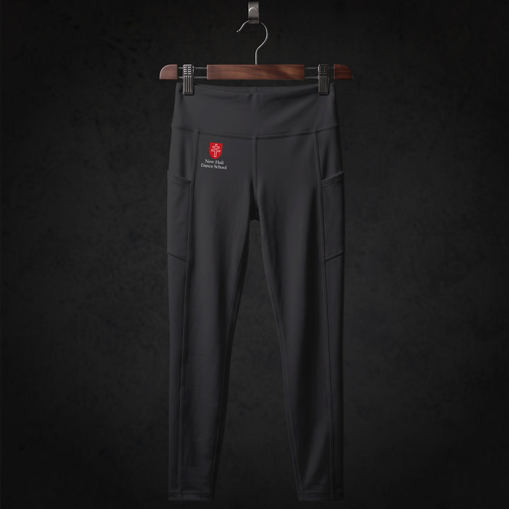 Kids TriDri recycled performance leggings - Printed Logo