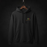 Offspringers Hoodie front (Black)