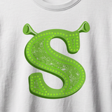 Shrek Cast T-Shirt logo (White)