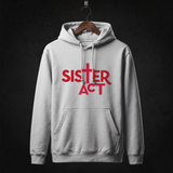 Sister Act Cast Hoodie front (Heather Grey)