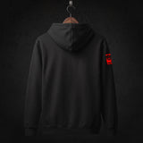 Springers Hoodie back (Black)