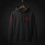 Springers Hoodie front (Black)