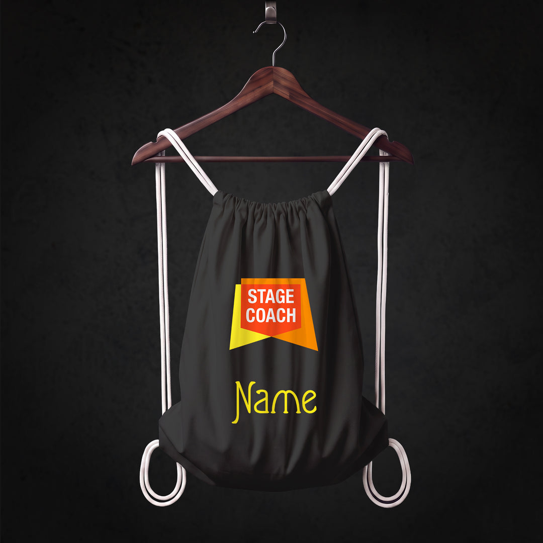 Personalised Cotton Drawstring Bag