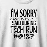 Tech Run T-Shirt logo
