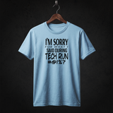 Tech Run T-Shirt front (Sky Blue)