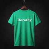 The Wizard of Oz Cast T-Shirt back (Kelly Green)