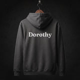The Wizard of Oz Cast Hoodie back (Charcoal)