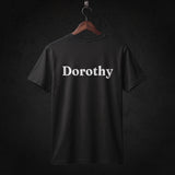 The Wizard of Oz Cast T-Shirt back (Black)