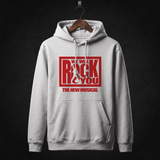 We Will Rock You Cast Hoodie front (White)